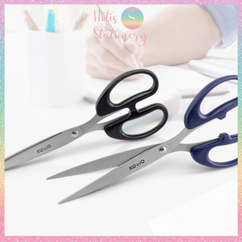 [HOTIS] Kéo cắt giấy KW-triO bằng thép không gỉ mạ titan - Đặc biết cắt băng keo không bị dính - Hàng cao cấp - Dài 17.5cm