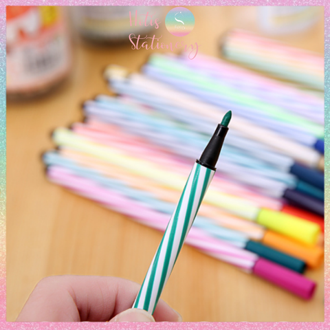 [HOTIS] Bút lông tô màu vẽ tranh gốc dầu FANGFENG- Bộ 12/18/24/36 màu