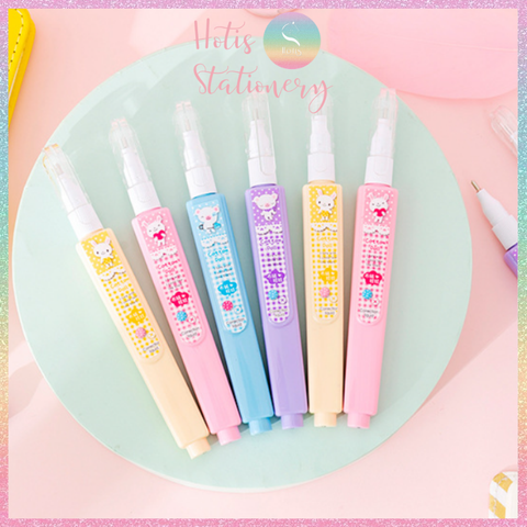 [HOTIS] Bút xóa nước cute Cotton Doll 4 màu dễ thương, nhanh chóng, tiện lợi
