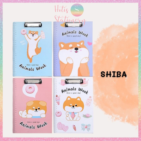 [HOTIS] Bìa kẹp tài liệu A4 hoạt hình, có vạch thước kẻ