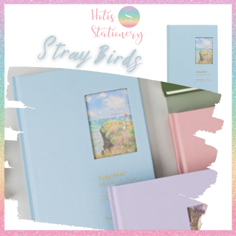 [HOTIS] Sổ bìa cứng đọc sách RosyPosy Poetry - 152 trang - 19.5x14cm