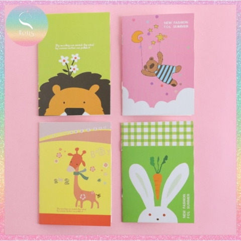 [HOTIS] Combo 10 quyển sổ tay mini ghi chú bỏ túi - Mix nhiều mẫu