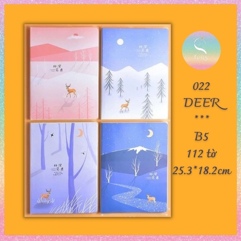 [HOTIS] Sổ tay bìa mềm Yupin A5/ B5 - Kẻ ngang - 64/ 112 tờ