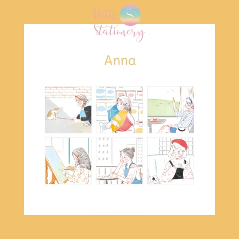 [MIX MẪU] Giấy note, giấy nền, giấy ghi chú Note for Spring Concerto (8x8cm) - 120 tờ