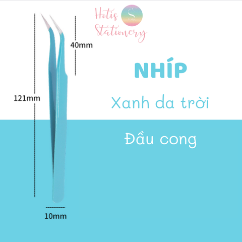 [HOTIS] Nhíp gắp sticker TWEEZERS/ KW-triO dùng trong bullet journal, nhíp gắp đầu cong đầu thẳng