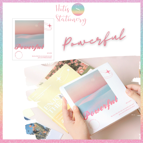 [HOTIS] Sổ kế hoạch PLANNER Note For FIREWORKS bìa cứng - Khổ vuông 16x16cm - 168 trang