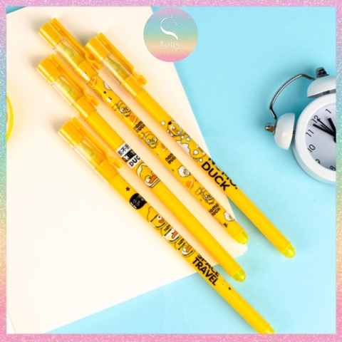 [HOTIS] Cặp bút gel NOMO DUCK mực đen