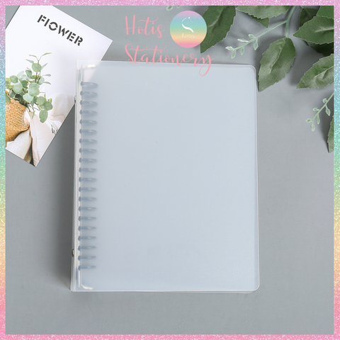 [HOTIS] Bìa còng nhựa 5 màu trong mờ- Binder A5/ B5