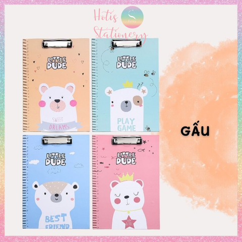 [HOTIS] Bìa kẹp tài liệu A4 hoạt hình, có vạch thước kẻ