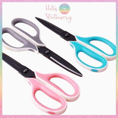 [HOTIS] Kéo cắt giấy KW-triO bằng thép không gỉ mạ titan - Đặc biết cắt băng keo không bị dính - Hàng cao cấp - Dài 17.5cm