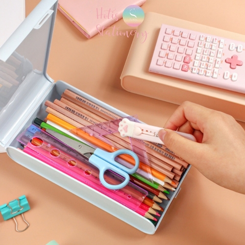 Hộp đựng bút, dụng cụ học tập Quilt Holder - 20x11x3.8cm Hotis Stationery