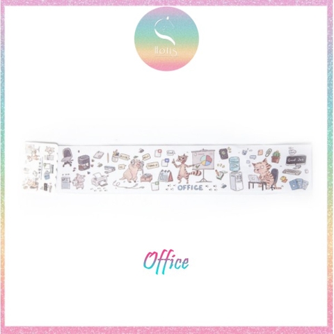 [HOTIS] Sticker hoạt hình sinh hoạt cuộc sống hàng ngày Simple Life