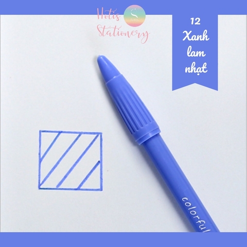 [HOTIS] Bút màu, bút line 38 màu ngòi 0.3mm Colorful Fairy Tale World