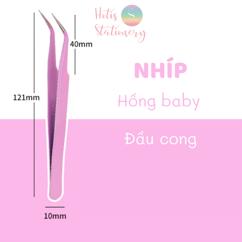 [HOTIS] Nhíp gắp sticker TWEEZERS/ KW-triO dùng trong bullet journal, nhíp gắp đầu cong đầu thẳng
