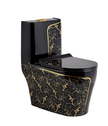 R45D Bệt Hoa Văn trang trí vàng đen