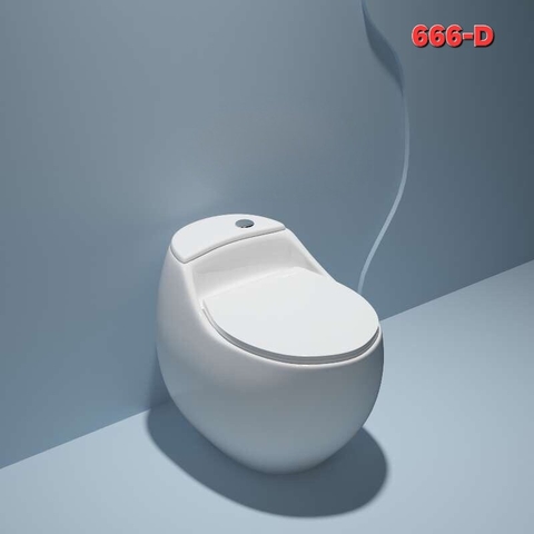 R 666D Bồn cầu trứng cao cấp