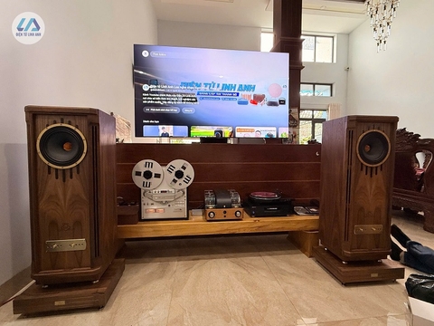 Chiêm ngưỡng dàn nghe nhạc cao cấp Tannoy Kensington GR với amply đèn Unison Research S6