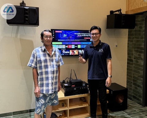 Dàn karaoke tại gia cao cấp hơn 50 triệu cho khách hàng tại Hồ Chí Minh