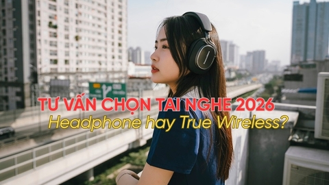 Video - Hướng dẫn chọn tai nghe 2026: Top tai nghe True Wireless, Headphone đáng mua