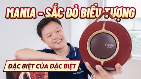 Video - Unbox loa Devialet Mania Opera Rouge: Cận cảnh siêu phẩm giới hạn đẹp nhất 2025