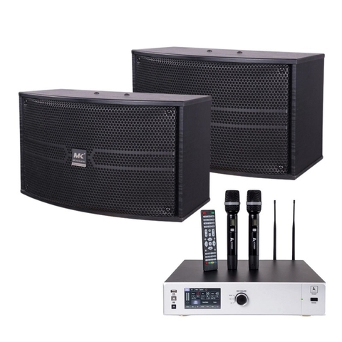 Combo Musicbox-01 (amply LAT Acoustic PA-600 + loa MK HP-10 G-2)