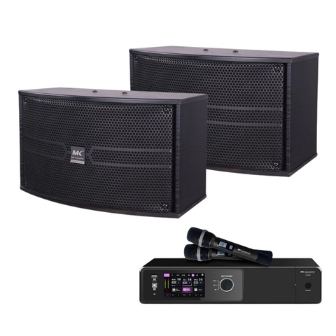 Combo Musicbox-02 (amply MK CS-600 II + Loa MK HP-10 G-2)