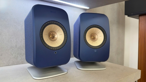 Loa KEF LSX II + Chân loa (Qua sử dụng)