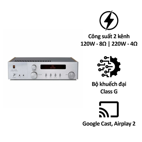 Amply nghe nhạc JBL SA750 mạch Class G, công suất 120W/CH (8 Ohm)