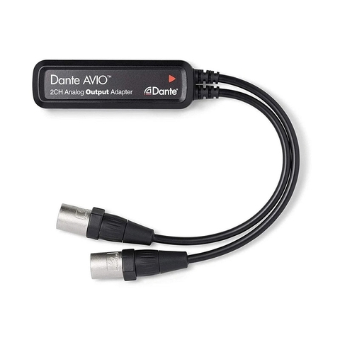Bộ chuyển đổi Dante Audinate AVIO 2-Channel Analog Output (ADP-DAO-AU-0X2)