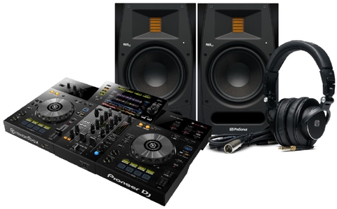 Combo kiểm âm bàn DJ Pioneer XDJ-RR + loa R65 V2 + tai nghe HD9
