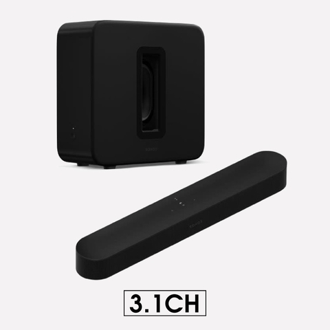 Combo loa soundbar Sonos Beam (Gen 2) + Sub 4