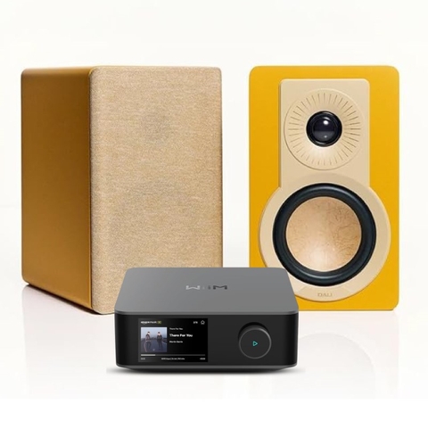 Combo loa Dali Kupid + WiiM Amp Ultra
