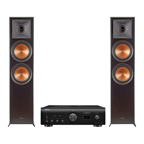 Dàn âm thanh nghe nhạc Hifi loa Klipsch RP-6000F và amply Denon PMA-1600NE