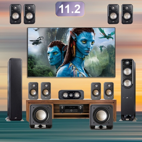 Dàn âm thanh xem phim 11.2 Polk, Denon LA215