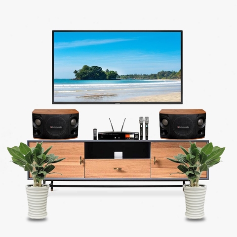 Dàn karaoke Boston Acoustics LA016 (Boston Modern MD510 + Amply Boston Acoustics BA400)