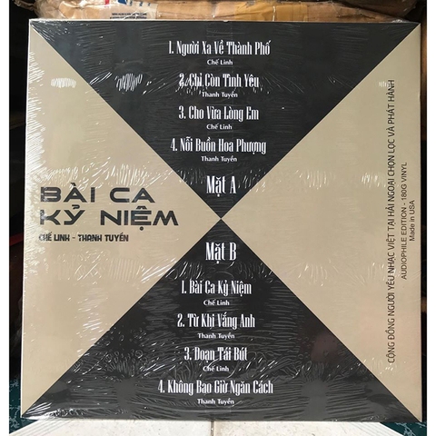 Đĩa than Chế Linh, Thanh Tuyền - Bài Ca Kỷ Niệm