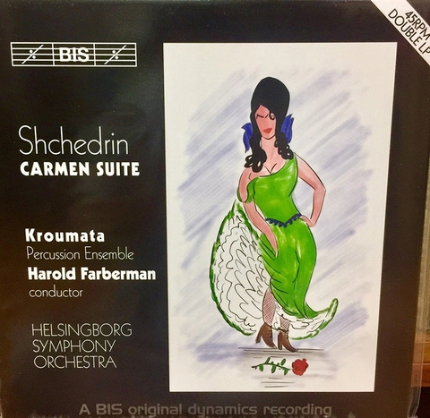 Đĩa than Harold Farberman - Carmen Suite