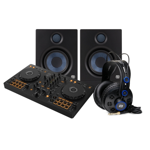 Combo kiểm âm DJ Pioneer DDJ-FLX4 + PreSonus Eris E4.5 BT +  PreSonus HD7