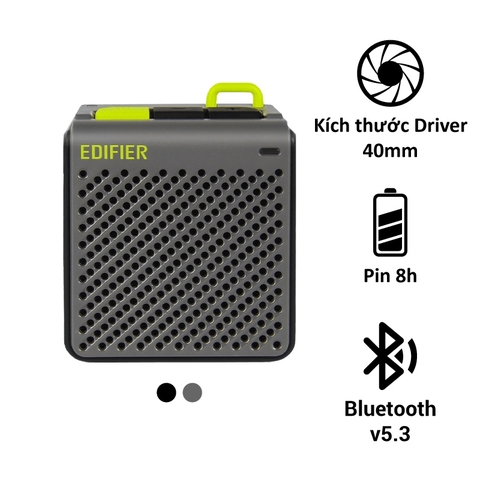 Loa Bluetooth Edifier MP85, công suất 2,2W, pin 8 giờ