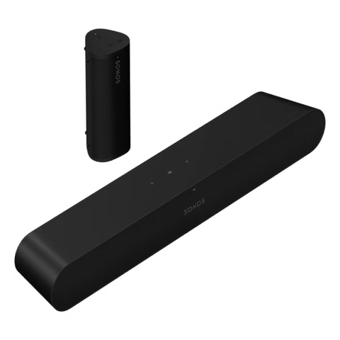 Combo loa soundbar Sonos Ray + Roam 2
