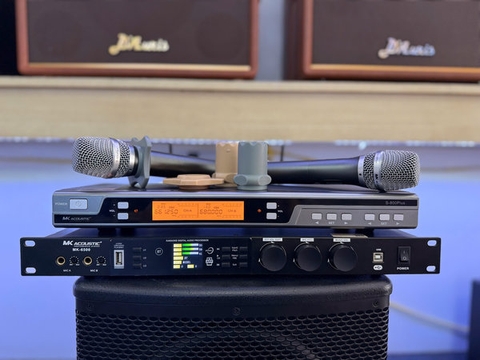 Thanh lý kho combo Vang số MK 6500 và Micro MK S-800 Plus