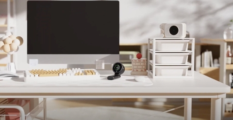 Quạt Cầm Tay AECOOLY Halo 02 5000mAh (7000rpm, 22H, 5-Speed Level Adjustment, Dual Air Channels)