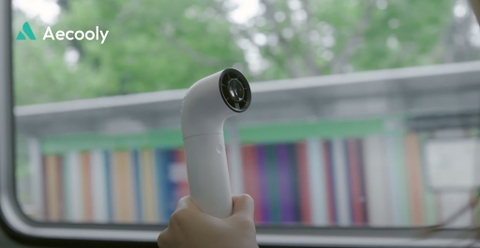 Quạt Cầm Tay AECOOLY Aero Ultra (4500mAh, 15.7H, 7 Speed Settings, LED Digital Display, 19000RPM)