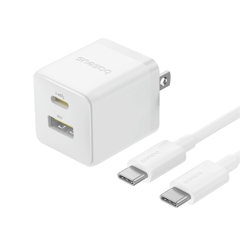 Củ Sạc Nhanh Baseus Palm C+U Charger 20W (USB + Type C Dual Port, 20W PD/QC 3.0 Multi Quick Charge Support)
