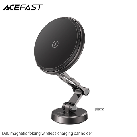 Giá Đỡ Sạc Không Dây Nam Châm ACEFAST D30 Gắn Taplo Xe Hơi