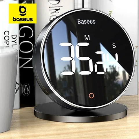 Đồng hộ hẹn giờ đếm ngược Baseus Heyo Rotation LED Countdown Timer Pro