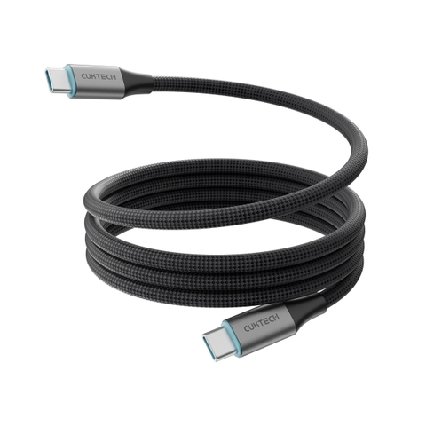 Cáp dù Cuktech C to C 6A 240W hít từ tính PD3.1/Mi Turbro – CMC610/615