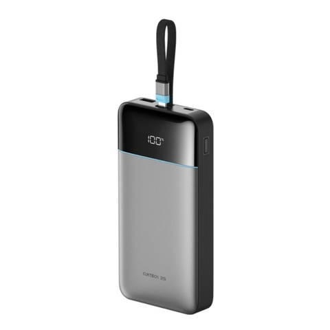 Pin Sạc Dự Phòng CUKTECH 25 SE 25000mAh 120W, Cáp Type-C Tích Hợp, Màn Hình Hiển Thị, Sạc Nhanh - LPB252N