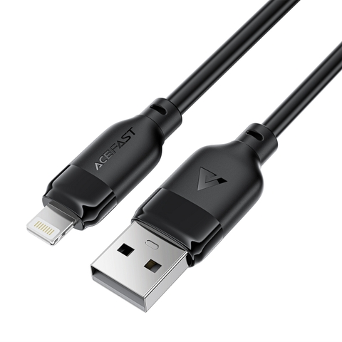 Cáp Sạc ACEFAST C16-02 USB-A sang L dài 1.2m, vỏ TPE, sạc nhanh, hỗ trợ truyền dữ liệu
