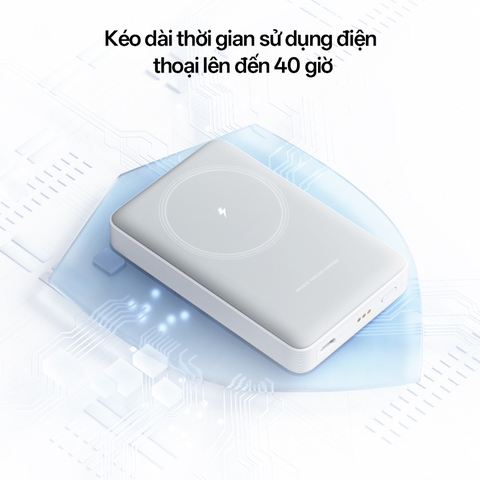 Sạc Dự Phòng Không Dây Đa Năng Cuktech WPB100N 10000mAh